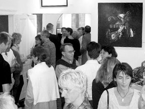 Gste der Vernissage